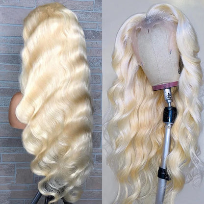 360 Lace Frontal Wig 613 Blonde 13x4 13x6 Body Wave Lace Front Wig Preplucked Brazilian Lace Front Human Hair Wigs 30 32 46 Inch